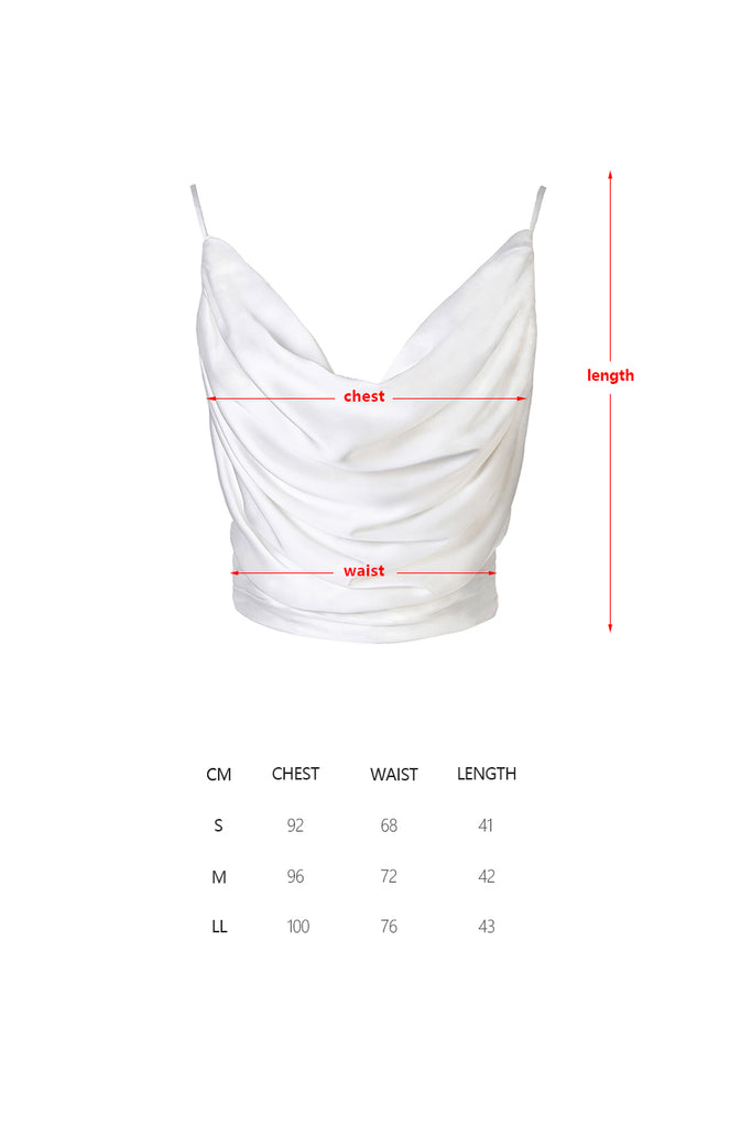 White suspender vest-Top-AEL Studio