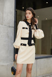 Puff sleeve dress | Beige dress | Street dress-Dress-AEL Studio