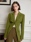 Design sense small suit jacket female spring 2023 new commuter suit niche jacket