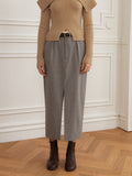 Design Sense Classic check pattern suit half-skirt female mid-length straight tube half-skirt