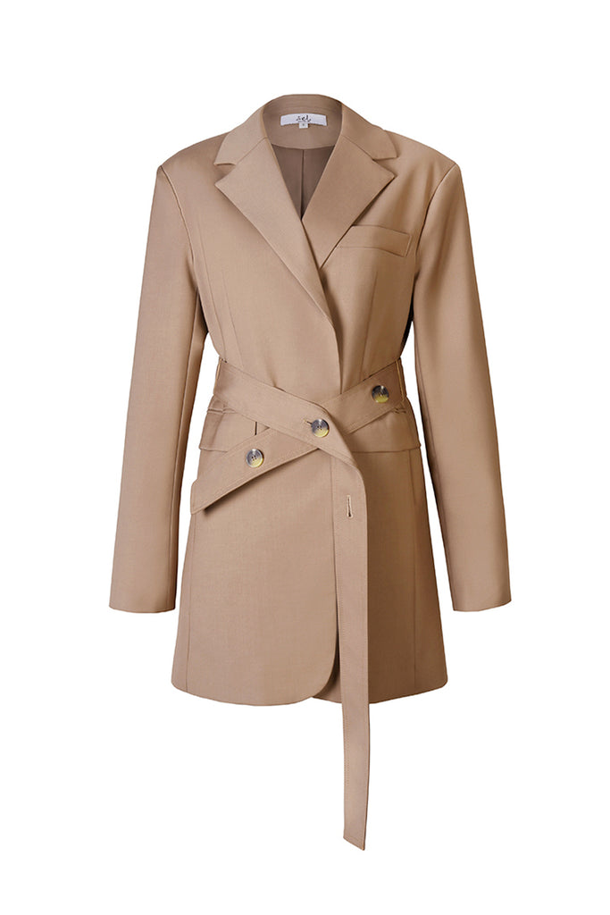 British style loose coat-coat-AEL Studio