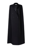 Double Material Stitching Retro Cloak Overcoat-coat-AEL Studio