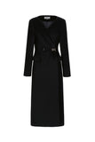 V-neck woolen coat-coat-AEL Studio