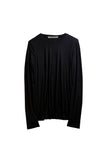Smooth long-sleeved knit bottoming shirt-Knitwear-AEL Studio