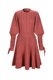 Vintage wool knit dress