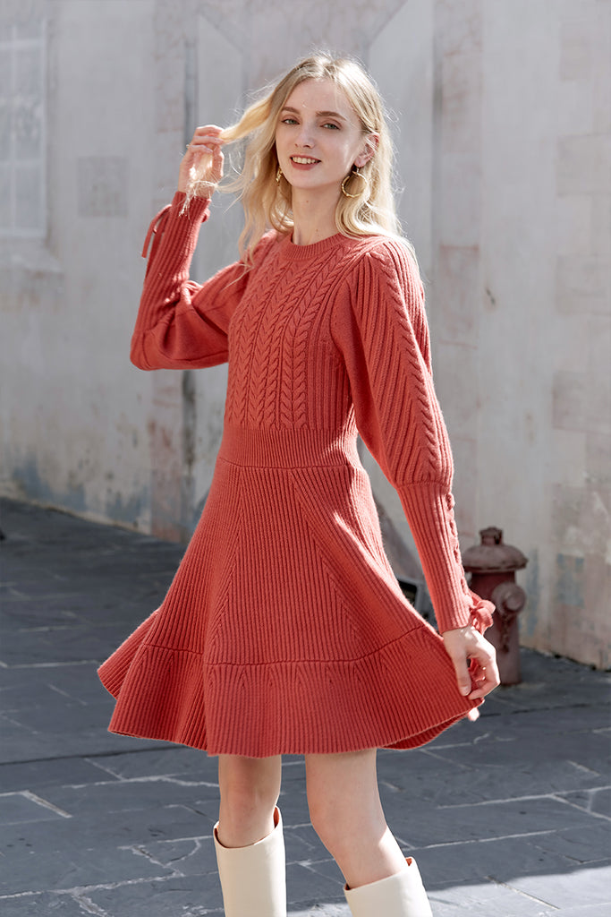 Vintage wool knit dress – AEL Studio