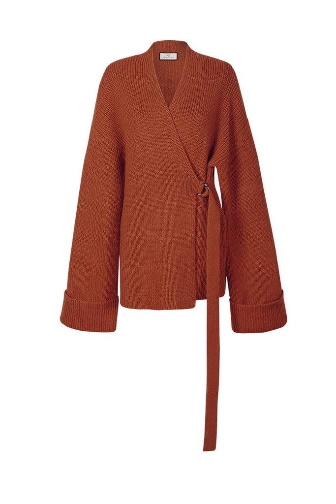 sweater coat-AEL Studio