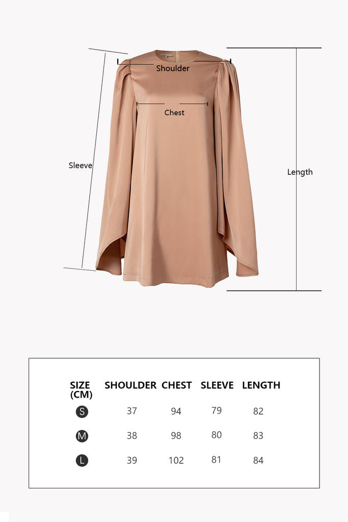 Shoulder pad design skirt | Loose skirt | Holiday skirt-Dress-AEL Studio