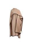 Double-sided woolen coat | Woolen cloak coat | Street shot coat