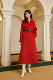 Double-sided wool coat | Long wool coat | Street style wool coat-coat-AEL Studio