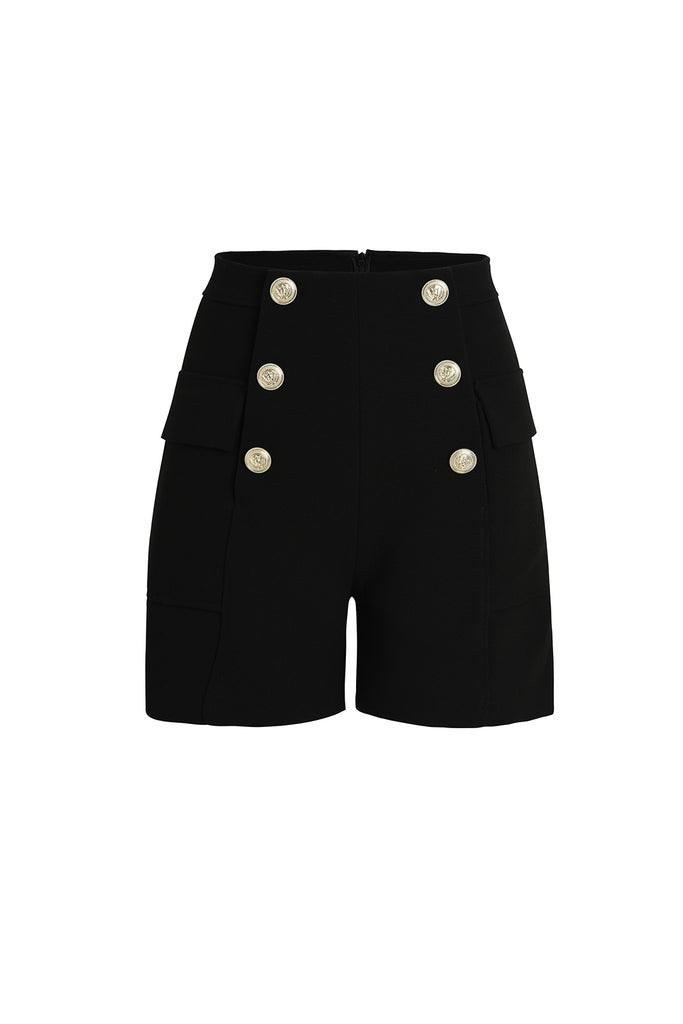 High waist sexy shorts | Black shorts | Commuter shorts
