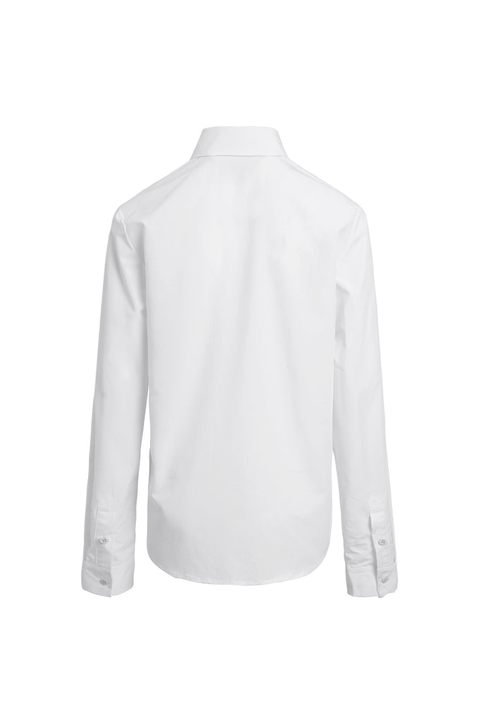 Retro long sleeve shirt | Hong Kong style long-sleeved top | Commuter long sleeve shirt